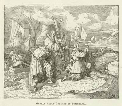 Gustaf Adolf landstigning i Pommern av English School