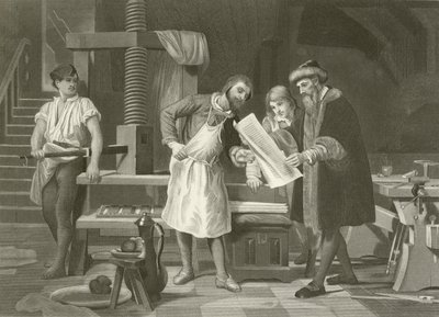 Gutenberg 1400-1468 av English School