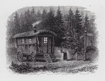 Gypsy Caravan (gravyr) av English School