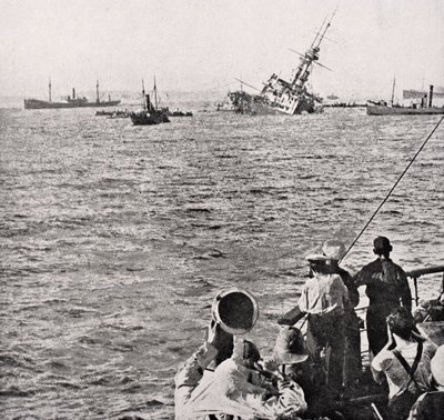 HMS Majestic sjunker 27 maj 1915, från 