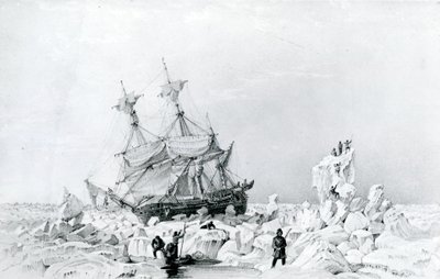 HMS Terror hölls på is av English School