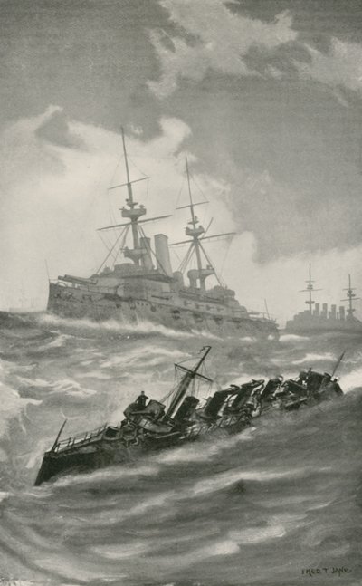 H. M. S. Mars, Terrible och Dragon Cruising i Engelska kanalen av English School