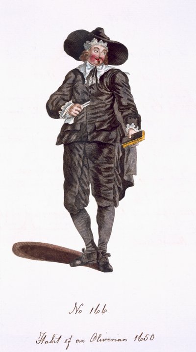 En Oliverians vana, 1650 av English School