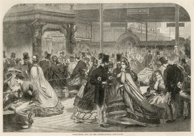 Halvkronans dag på den internationella utställningen 1862 av English School
