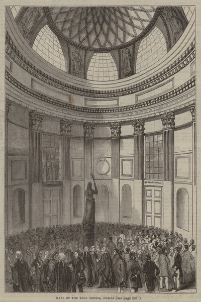 Hall of the Four Courts, Dublin av English School