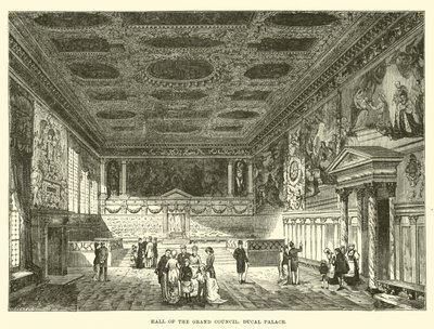 Stora rådets sal, Ducal Palace av English School