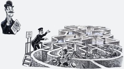 Hampton Court Labyrinth von English School