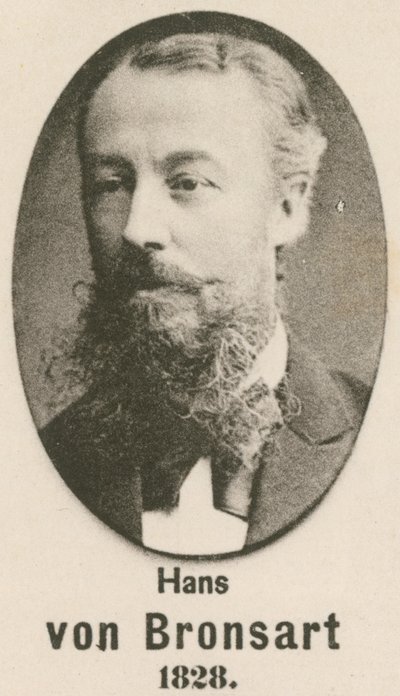 Hans von Bronsart (gravyr) av English School