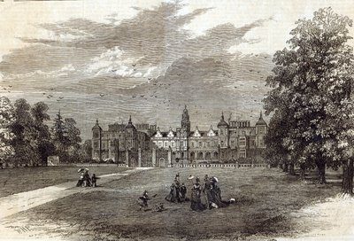 Hatfield House, säte för markisen av Salisbury, från 