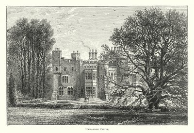 Hawarden Castle (gravyr) av English School