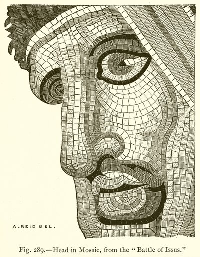 Gå i Mosaic, från slaget vid Issus av English School