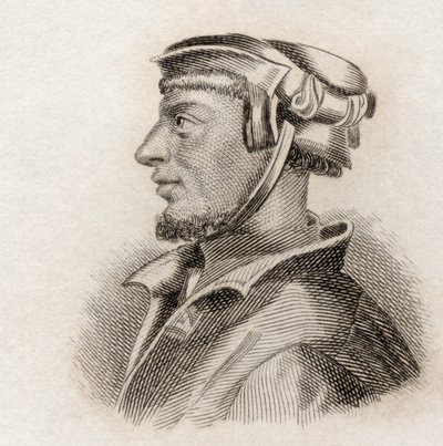 Heinrich Cornelius Agrippa von Nettesheim, 1825 (gravyr) av English School
