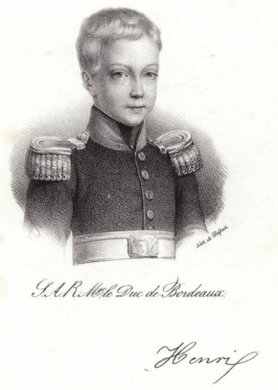 Henri av Artois av English School
