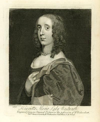 Henrietta Maria, Lady Wentworth av English School