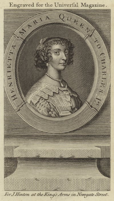 Henrietta Maria, drottning av Karl I av English School