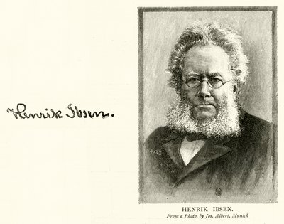 Henrik Ibsen (gravyr) av English School
