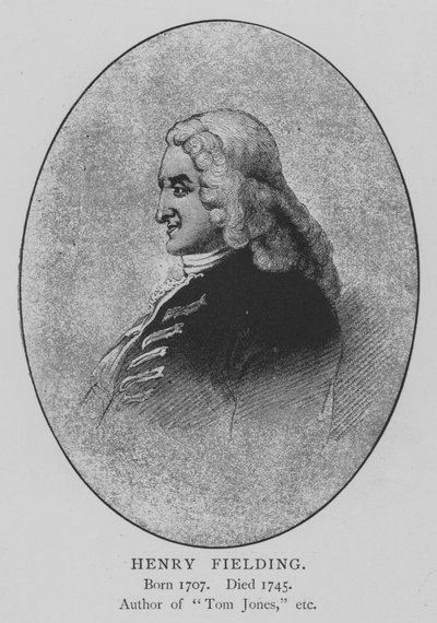 Henry Fielding (gravyr) av English School