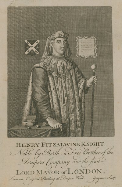 Henry Fitzalwine, Londons första borgmästare av English School