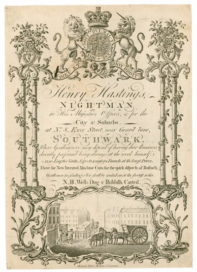Henry Hastings, Nightman, byteskort av English School