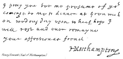 Henry Howard (greven av Northampton) av English School
