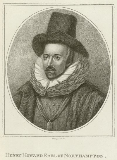 Henry Howard, Earl of Northampton (gravyr) av English School