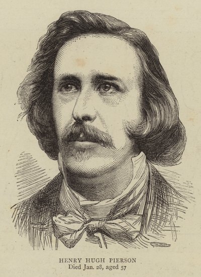 Henry Hugh Pierson (gravyr) av English School