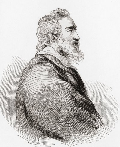 Henry IV, aka Good King Henry, 1553-1610, från Ward and Locks Illustrated History of the World, pub. c.1882 av English School