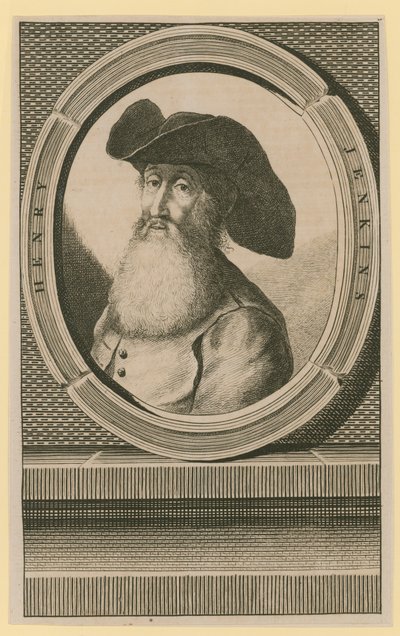 Henry Jenkins, som sägs ha varit 169 år gammal när han dog i december 1670 av English School