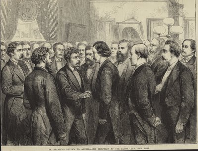 Henry Morton Stanleys återvänder till Amerika av English School