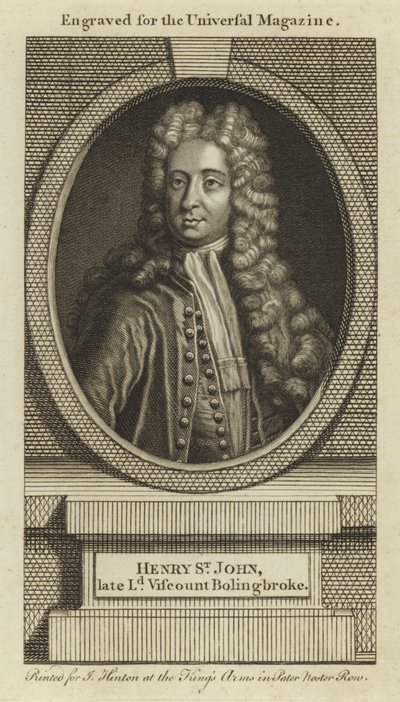 Henry St John, sen Lord Viscount Bolingbroke av English School