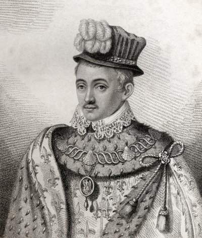 Henry Stewart, graverad av Rivers, illustration från 