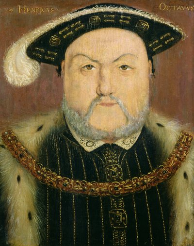 Henrik VIII (1491-1547) av English School