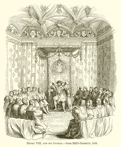 Henrik VIII och hans råd av English School