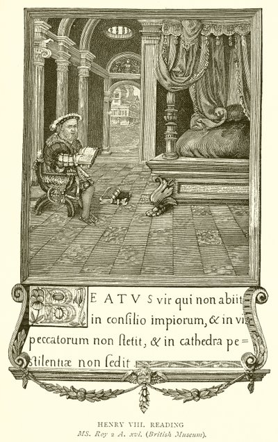 Henry VIII läsning av English School