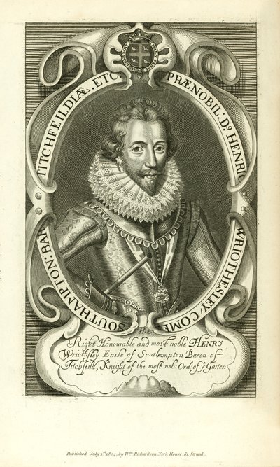 Henry Wriothsley, jarl av Southampton av English School