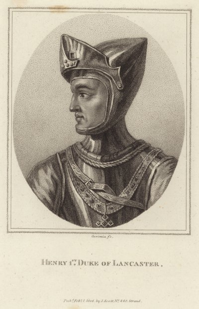 Henrik av Grosmont, 1:e hertig av Lancaster av English School