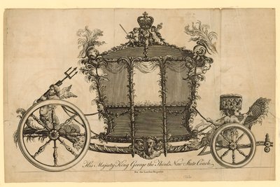 Hennes Majestät King George III New State Coach av English School