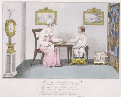 Hennes böner, 1817 av English School