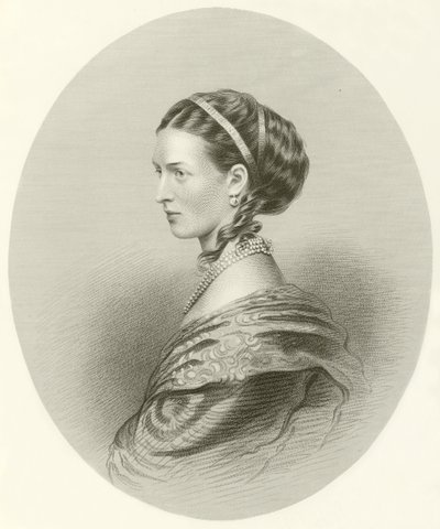 Hennes kungliga höghet prinsessan av Wales av English School