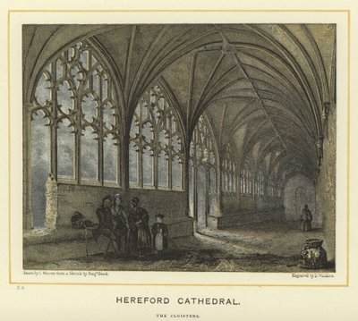 Hereford Cathedral, klostret av English School