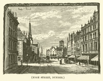 High Street, Dundee (gravyr) av English School