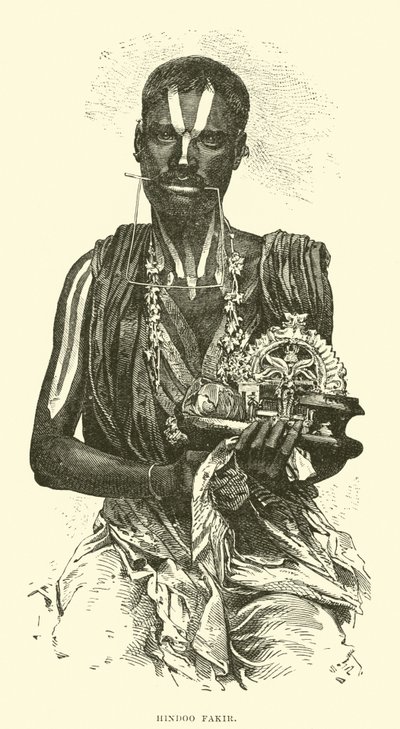 Hinduisk fakir av English School