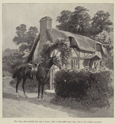 His Good Fairy, av Mary Elizabeth Braddon (gravyr) av English School