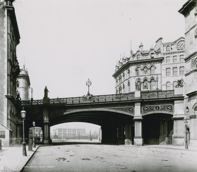 Holborn Viadukt; fotografera av English School