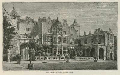 Holland House, södra sidan av English School