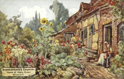 Hem för Mary Arden, Wilmcote, Warwickshire av English School