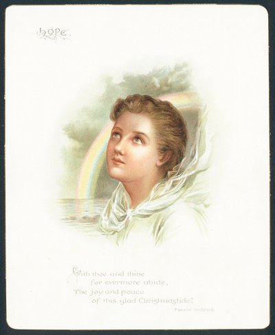 Hope, julkort av English School