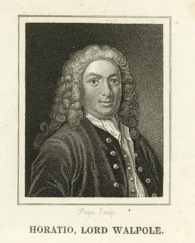 Horatio, Lord Walpole (gravyr) av English School