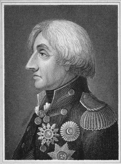 Horatio Nelson (1758-1805) Viscount Nelson swed av English School