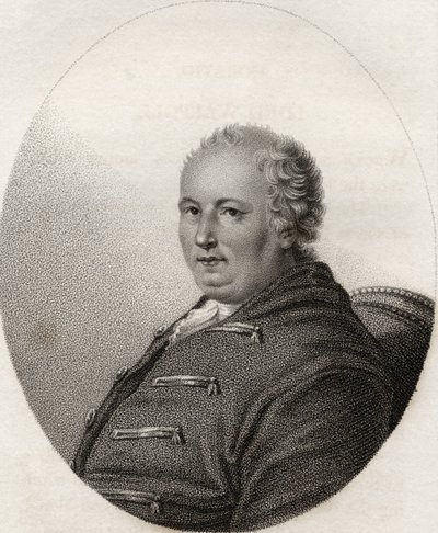 Horatio Walpole, graverad av Geremia, illustration från 